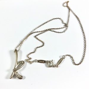 Tiffany & Co. Elsa Peretti K Initial Pendant